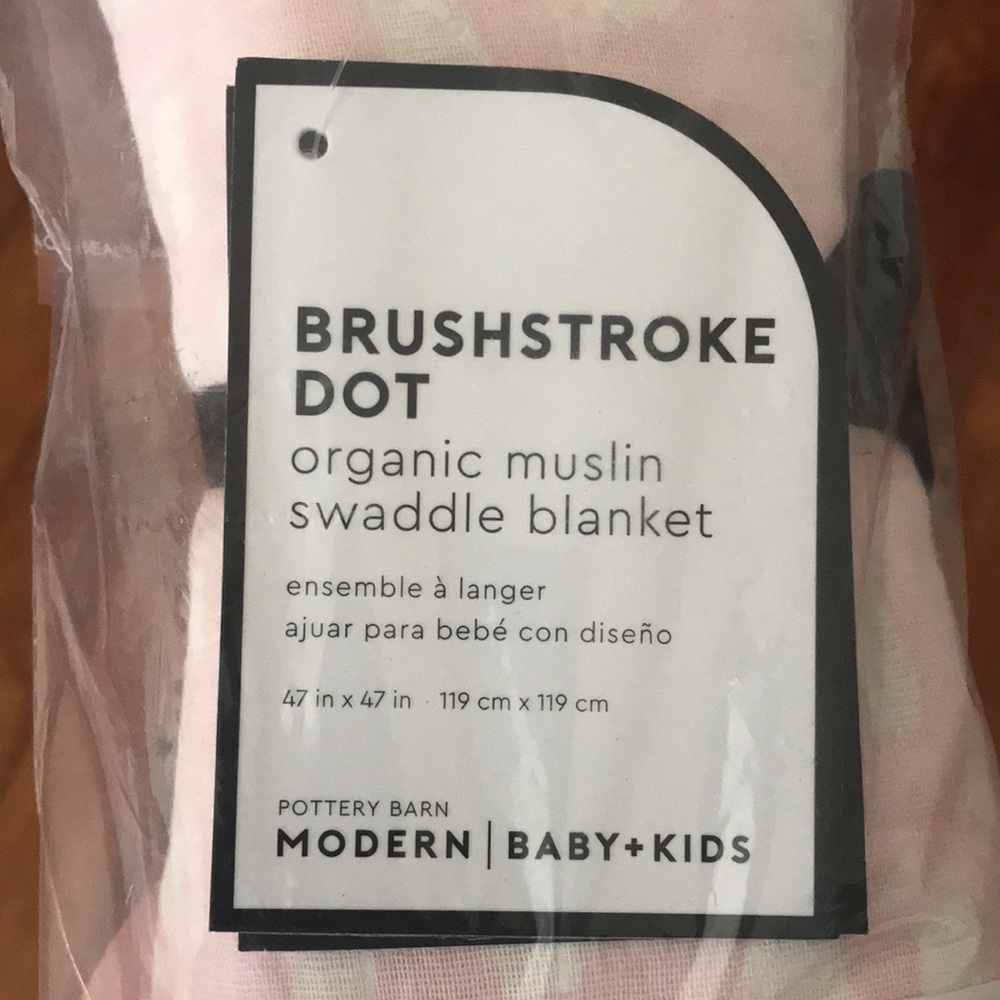West Elm Pottery Barn Kids Organic Muslin Swaddle